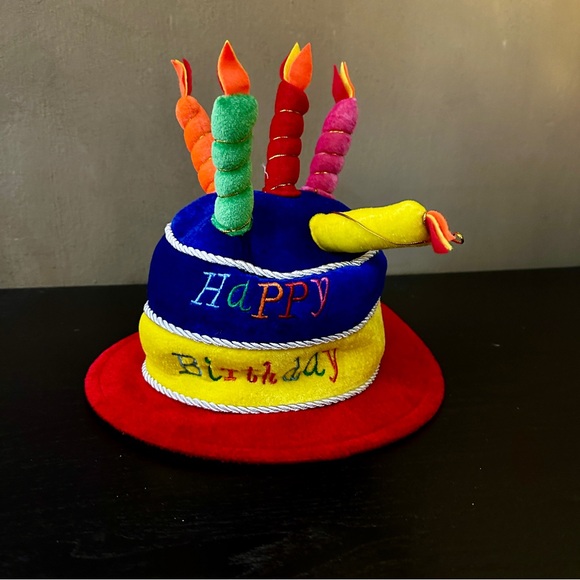 Happy Birthday Cake Hat - Picture 1 of 4